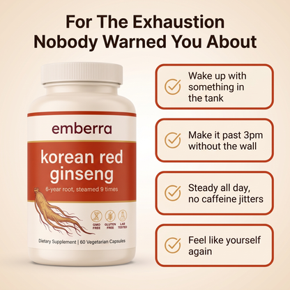 Emberra® Korean Red Ginseng Capsules